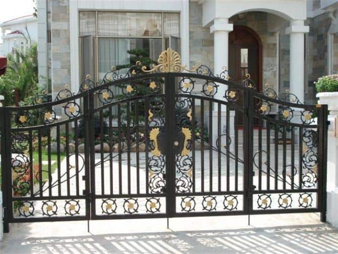 Wrought Iron Main Gate