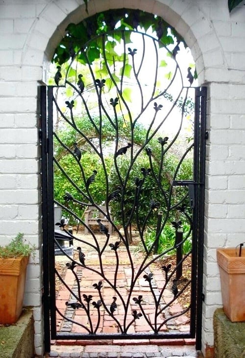 Wrought Iron Garden Gates