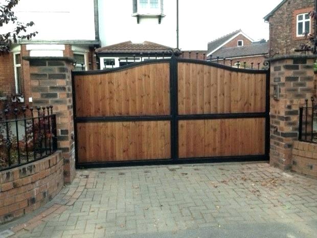 Rustic Wrought Iron Gates