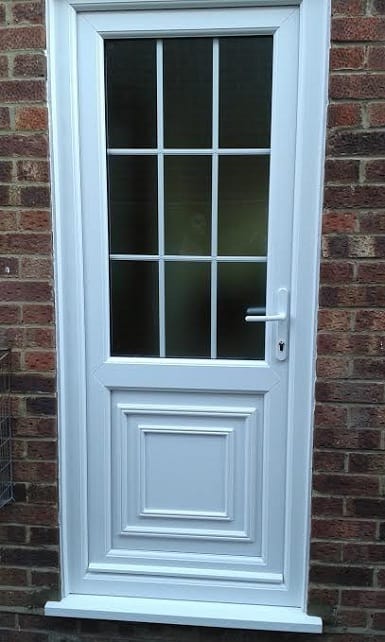 UPVC Back Door Designs