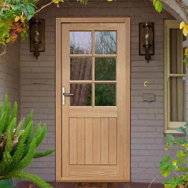 Wooden Back Doors