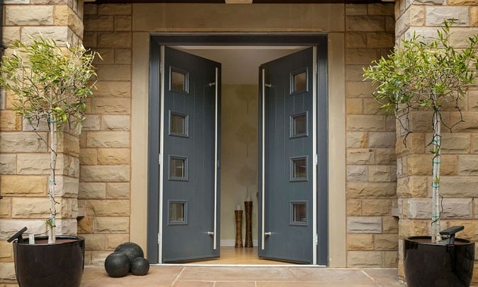 Contemporary Back Door Designs