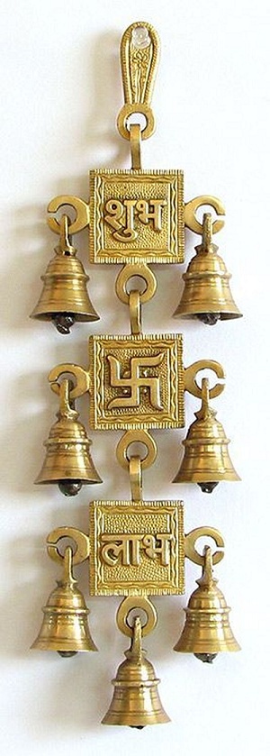 bell door for pooja room