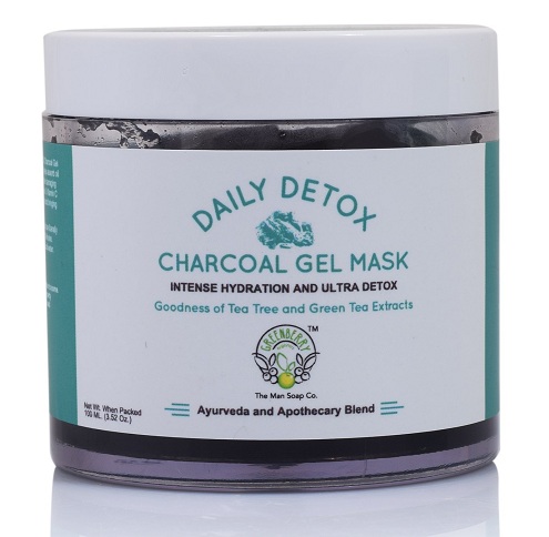 Green Berry Organics Daily DETOX Charcoal Gel Face Mask