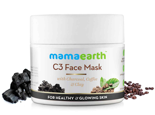 Mam Earth Charcoal, Coffee, And Clay Face Mask