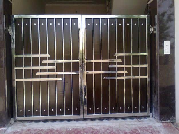 Steel Entrance Gate Design