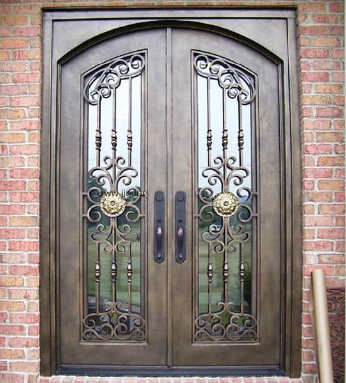 Iron Front Door Design