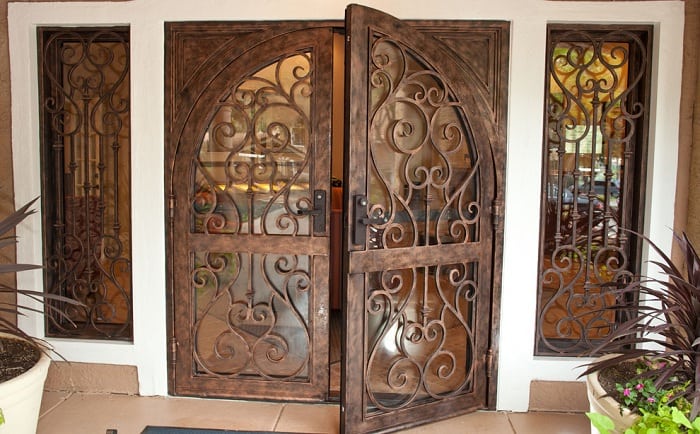 Decorative Iron Door Designs