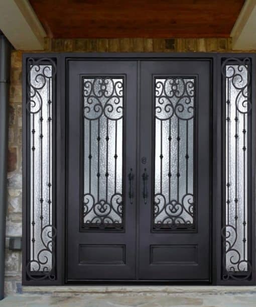 Ornamental Iron Doors