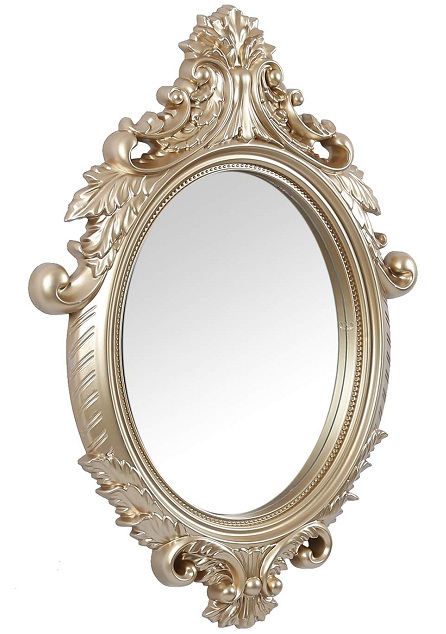 oval wall mirror