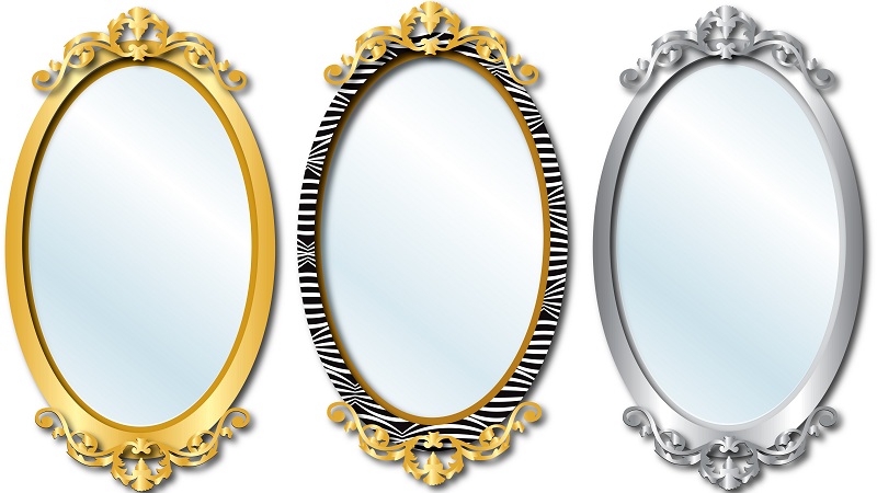 oval mirror designs