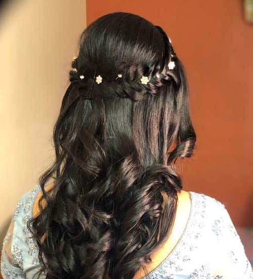 South Indian Bridal Hairstyles 1