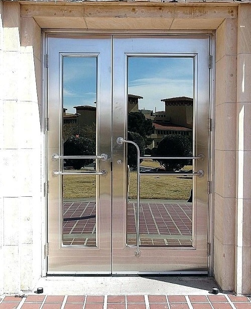 Steel Front Door Design