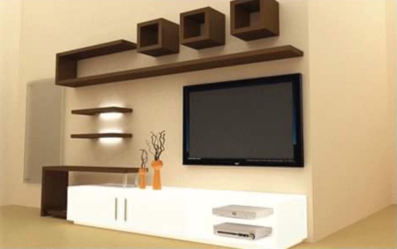 Modern Wall Showcase Designs