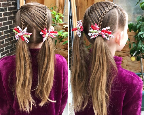 Braiding in Random Hairstyle