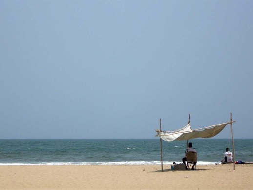 Paradise Beach in Pondicherry