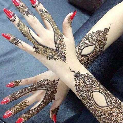 The Modern Moroccan Tiles Mehndi Design