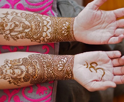 Ganesh Mehndi Design