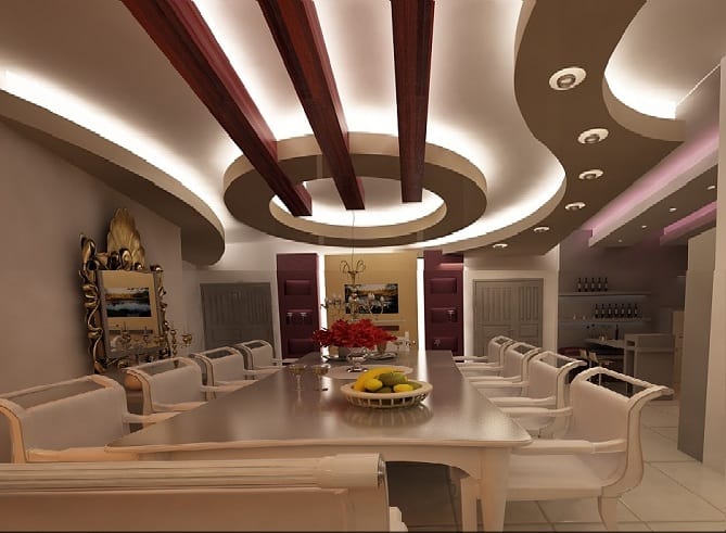 Gypsum Ceiling Designs For Dining Room