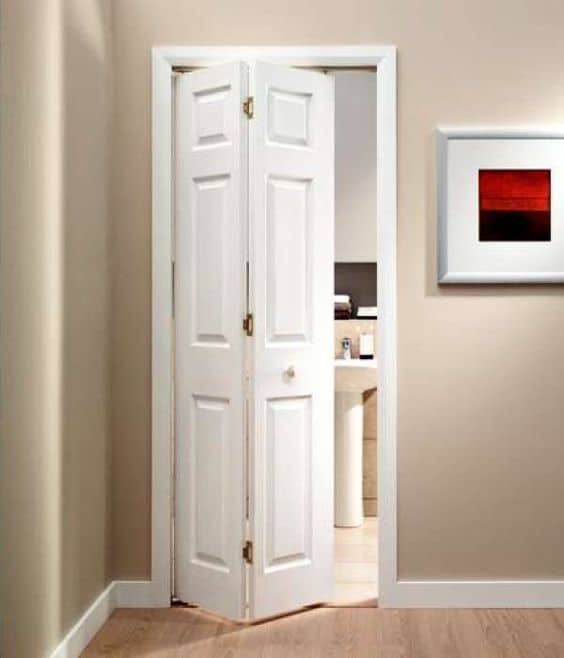 Folding Bathroom Door