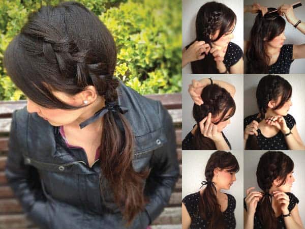 French Ponytail Hairstyles 5