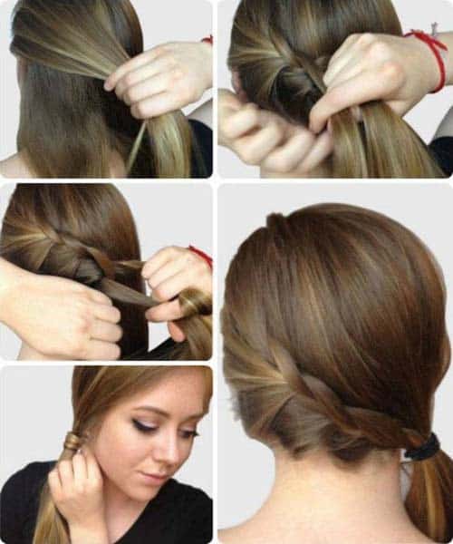 French Ponytail Hairstyles 7