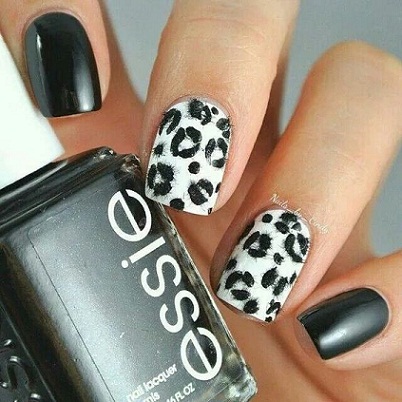 Leopard Nail art2