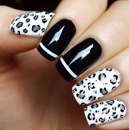 Leopard Nail art6