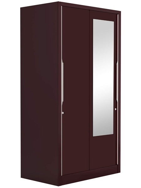 2 door metal wardrobe