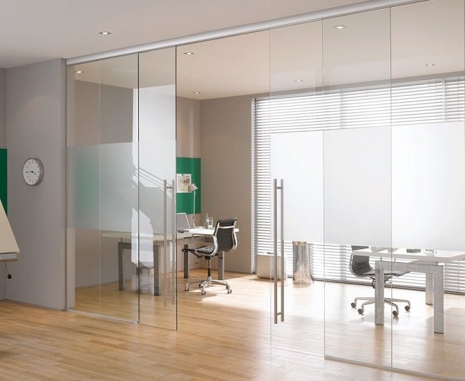 Office Glass Door Design