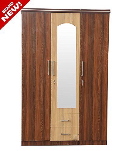 wooden wardrobe designs india