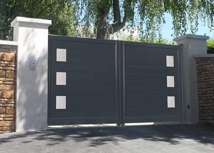 Aluminium Front Gates