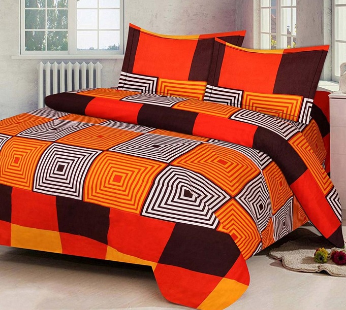 branded double bed sheets