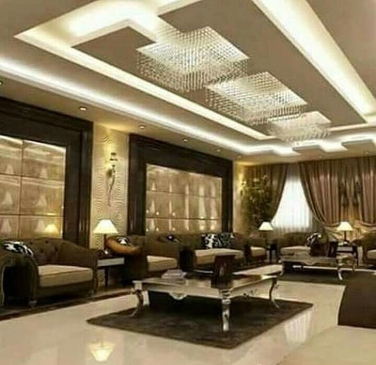False Ceiling Designs for Drawing Room with Lights
