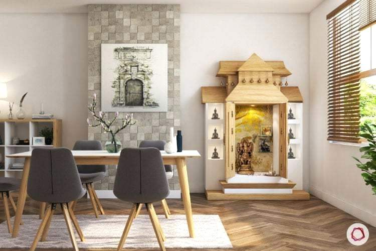 pooja room designs for flats