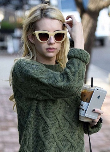 Emma Roberts without makeup 2