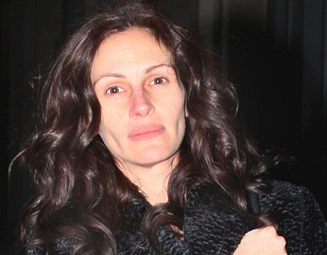 Julia Roberts without makeup 1