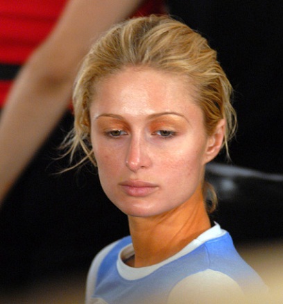 Paris Hilton without Makeup