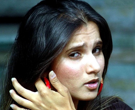 Sania Mirza without Makeup 2