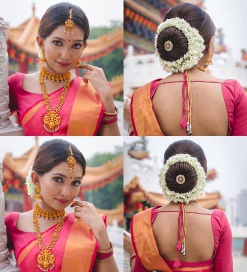 Hindu Bridal Hairstyles 5