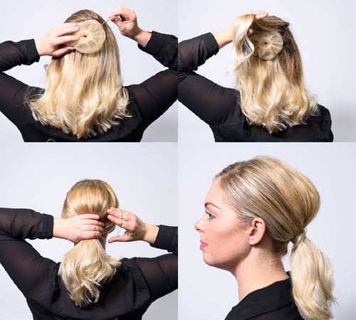 Textured Scrunch Ponytail