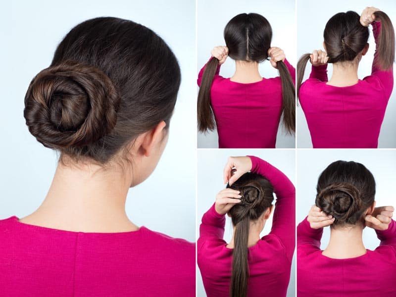 How To Make A Bun Hairstyles 7