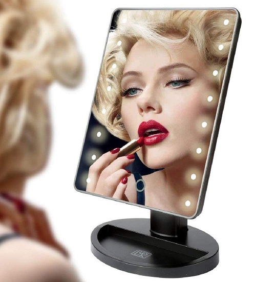 lighted mirror