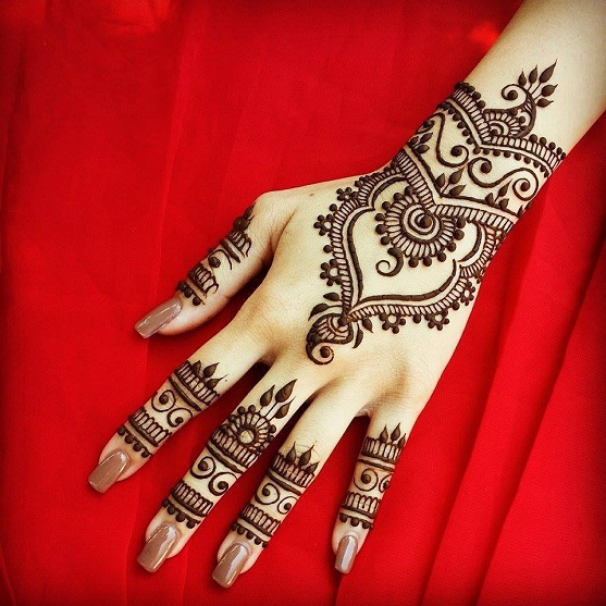 Bracelet Style Arabic Mehndi Design