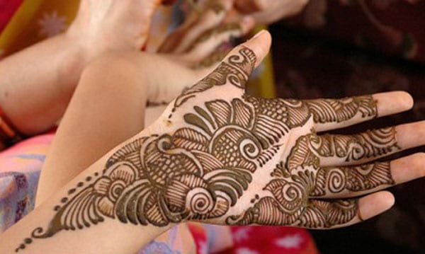 3-Part Arabic Mehndi Design