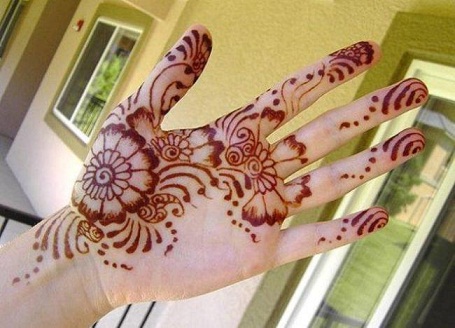 simple Mehndi Pattern