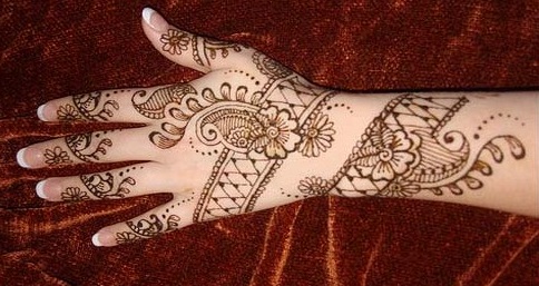 Easy Single Hand Mehandi