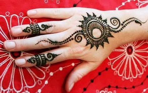 Round Motif Easy Mehndi