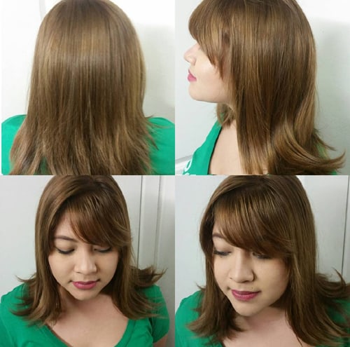 Light Brown Balayage for Medium Hair