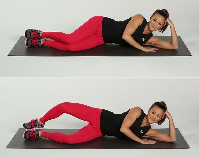 Clam Series - saddlebag exercises